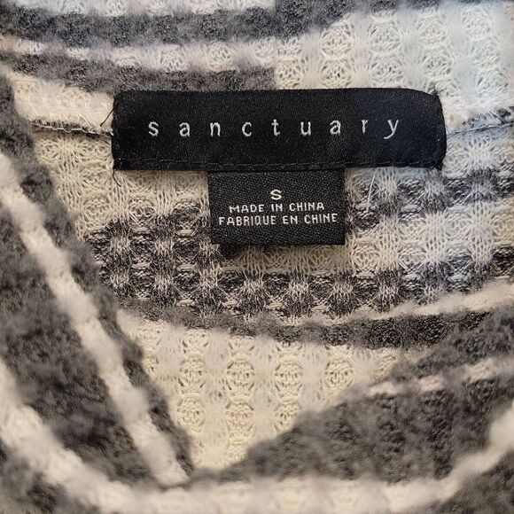 SANCTUARY Zebra Print Sweater Size Small - Picture 2 of 7